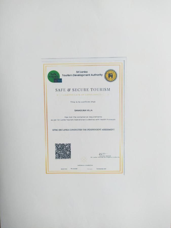 Sanasuma Villa Bentota Kültér fotó